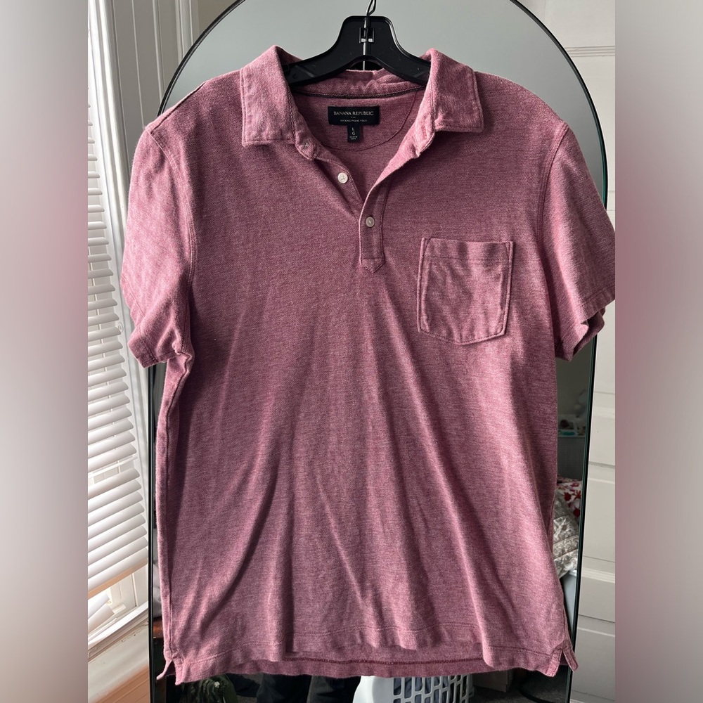 Banana Republic Men’s Polo Shirt Large